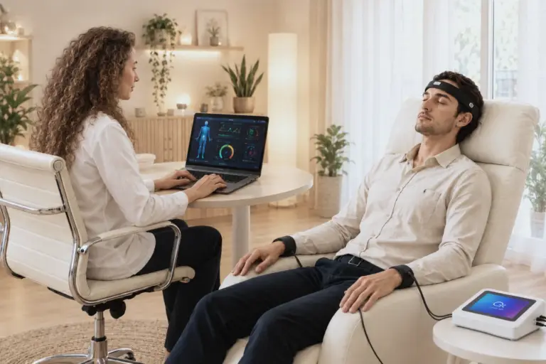 biofeedback sesion quex ed aurea vital